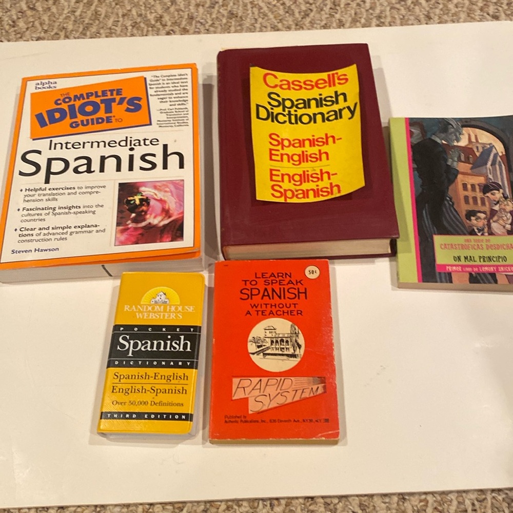 Bundle of 5 Spanish Language Aids